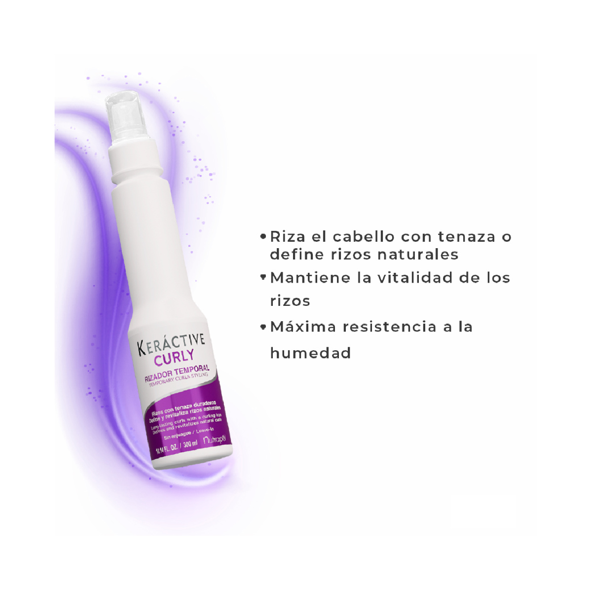Nutrap&eacute;l Ker&aacute;ctive Curly Rizador Temporal image number null