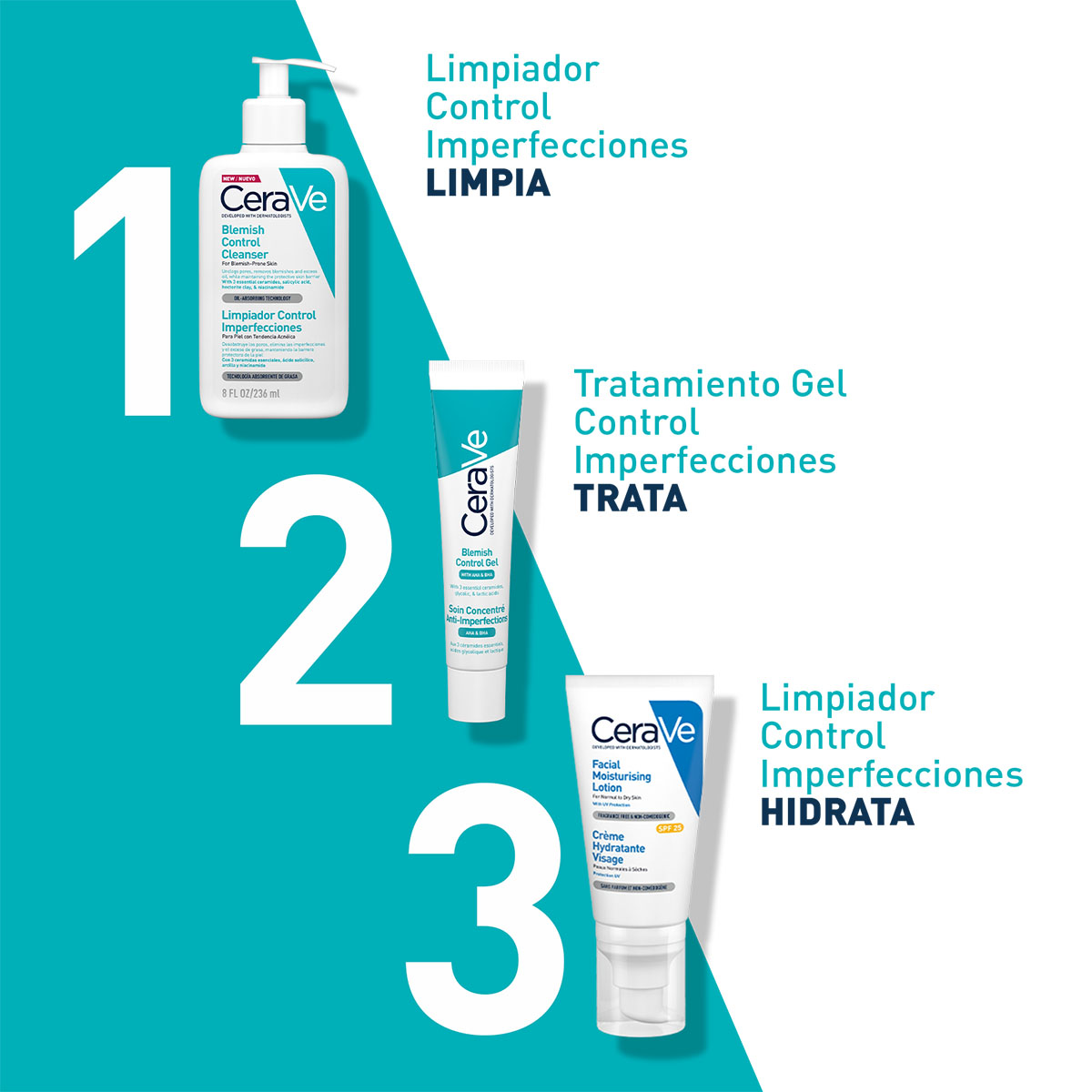 Cerave Limpiador Control Imperfecciones 236 Ml image number null