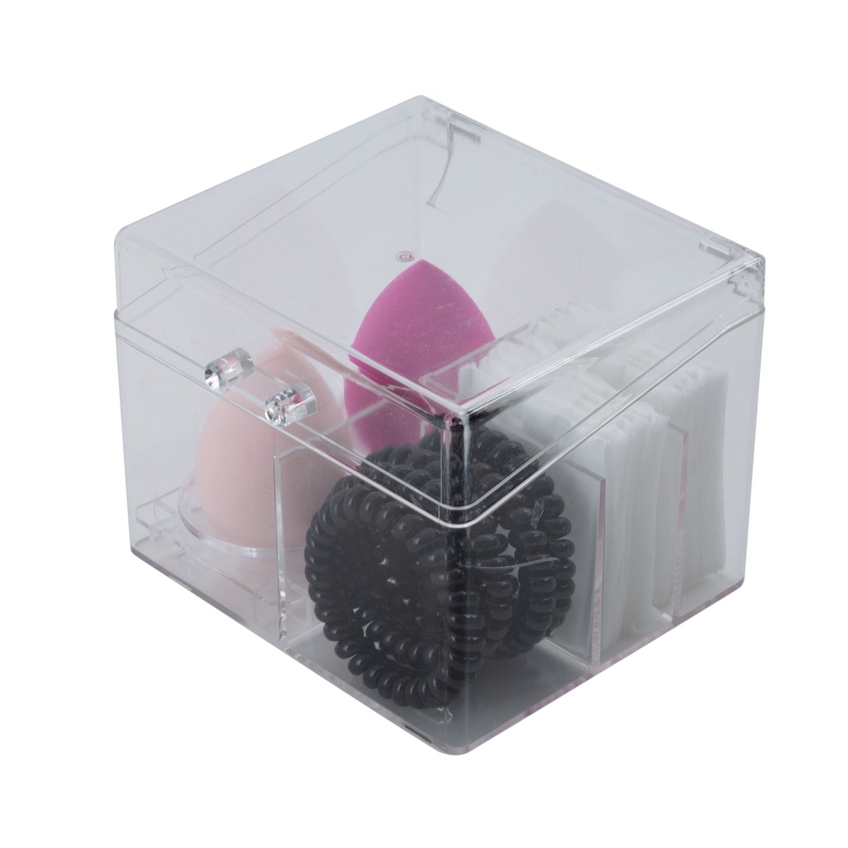 Elle Organizador Cosm&eacute;ticos Acr&iacute;lico Transparente 8 Divisiones image number null