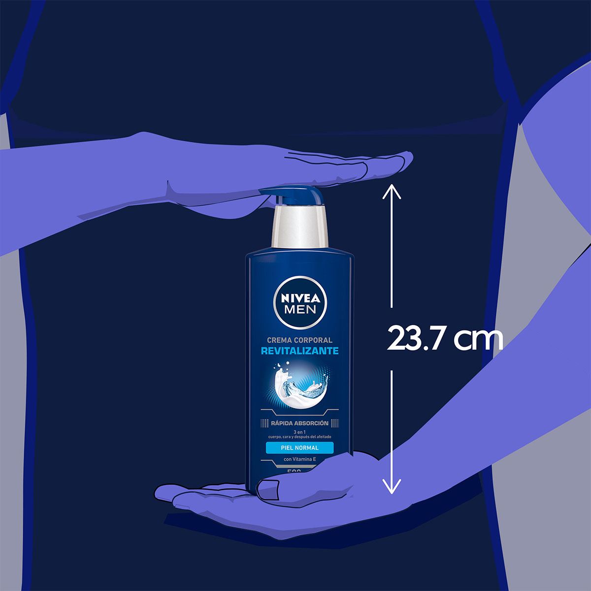 Nivea Crema Corporal Men 500ml image number null