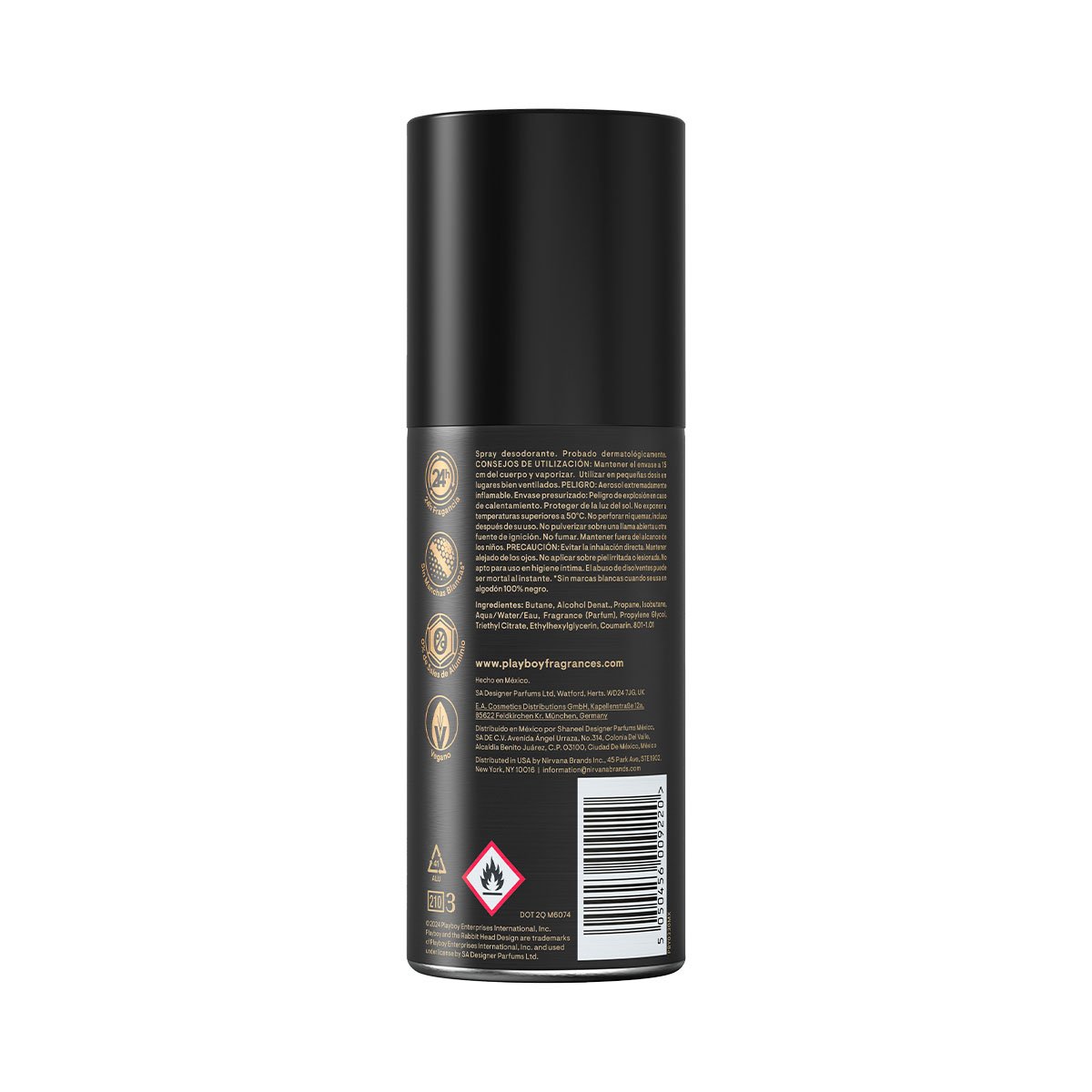 Playboy Desodorante Spray Vip 150ml Caballero image number null