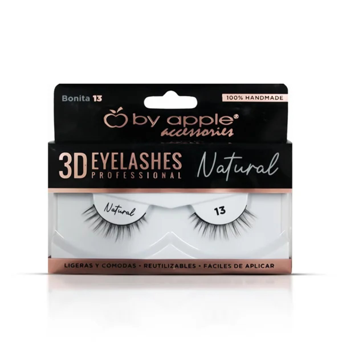 By Apple Pesta&ntilde;as Postizas 3d Natural image number null