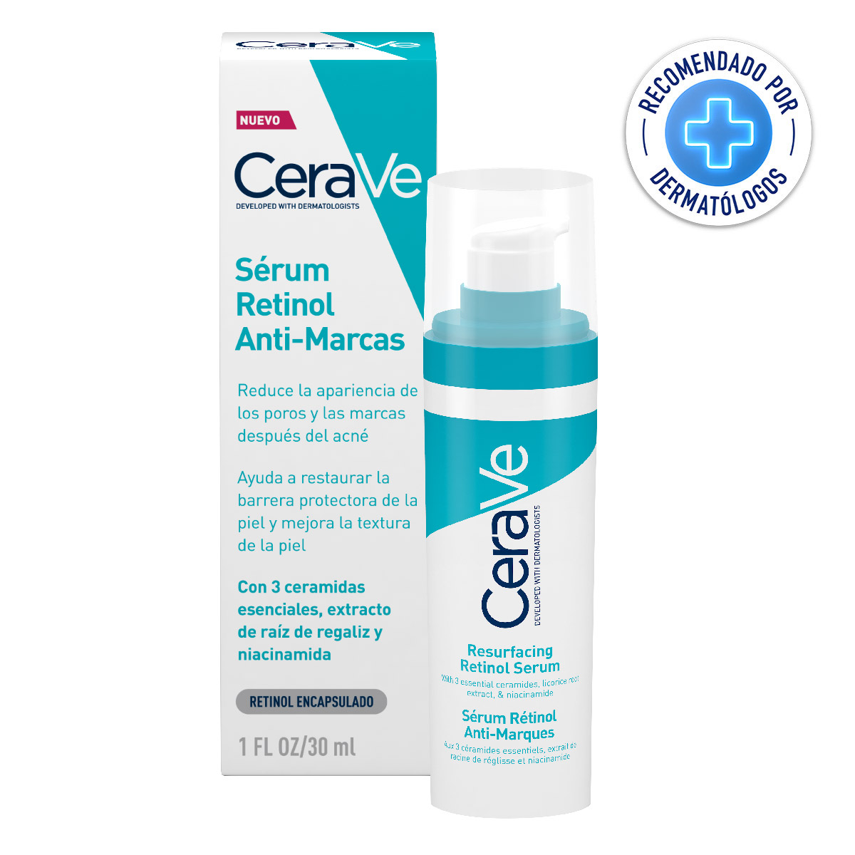 Cerave S&eacute;rum Con Retinol Anti-marcas De 30 Ml image number null
