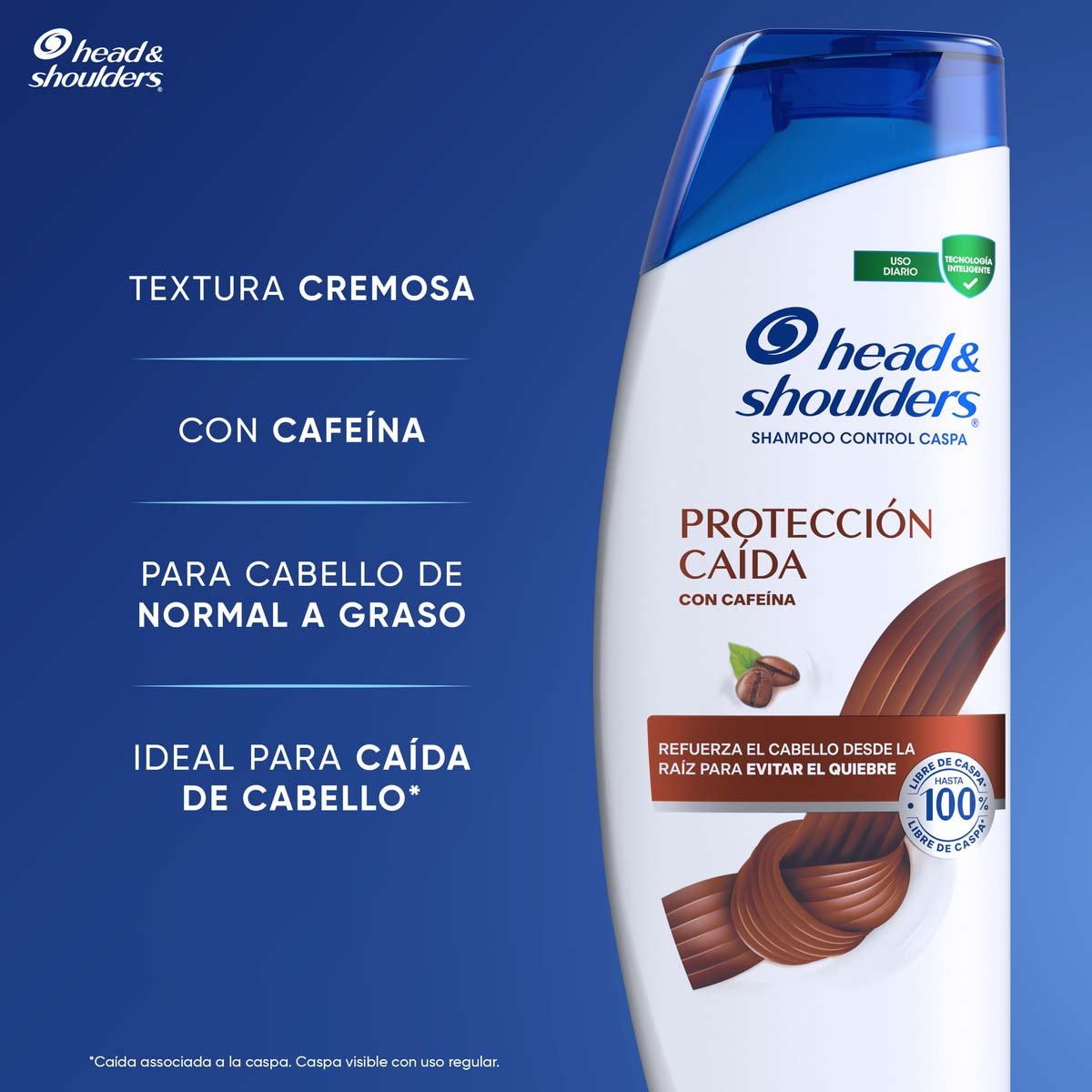 Head & Shoulders Shampoo Antica&iacute;da 180 Ml Protecci&oacute;n Cuero Cabello image number null