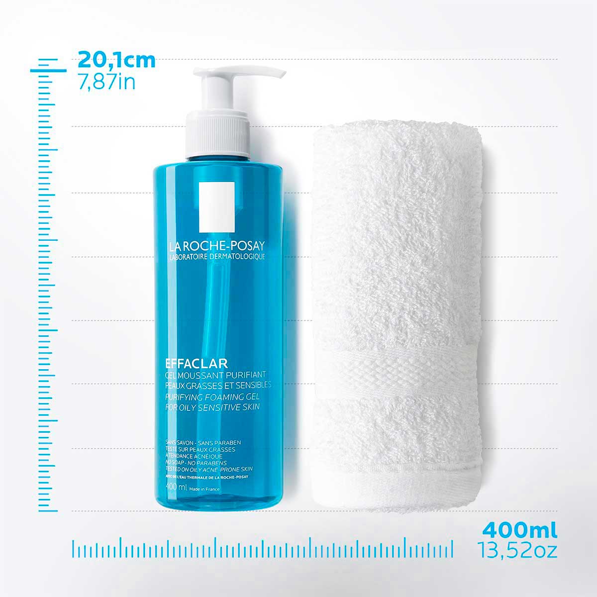 La Roche Posay Gel Limpiador Effaclar 400 Ml image number null