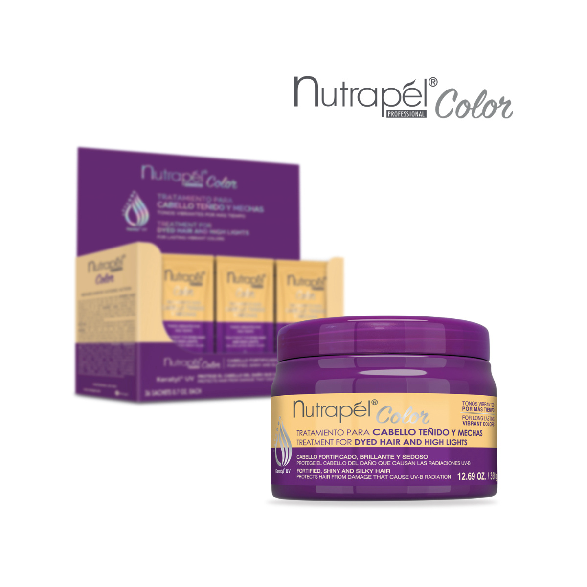 Nutrap&eacute;l Color Tratamiento Cabello Te&ntilde;ido image number null