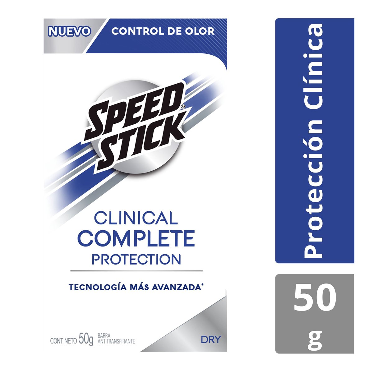Speed Stick Desodorante Cl&iacute;nico Complete Dry Barra 50g12 image number null