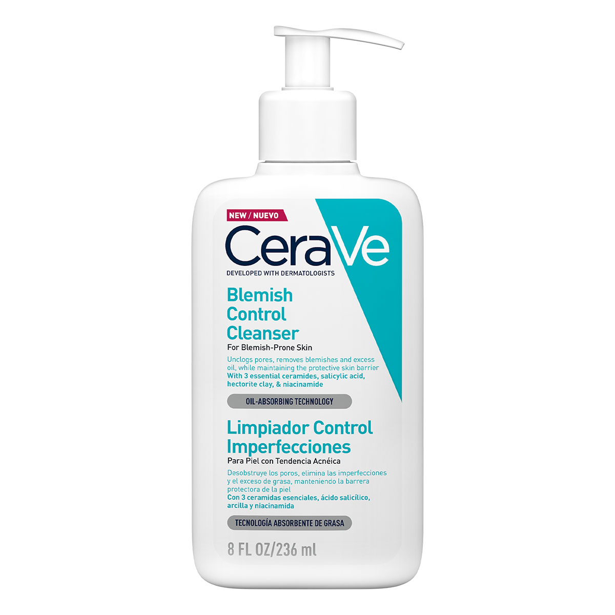 Cerave Limpiador Control Imperfecciones 236 Ml image number null