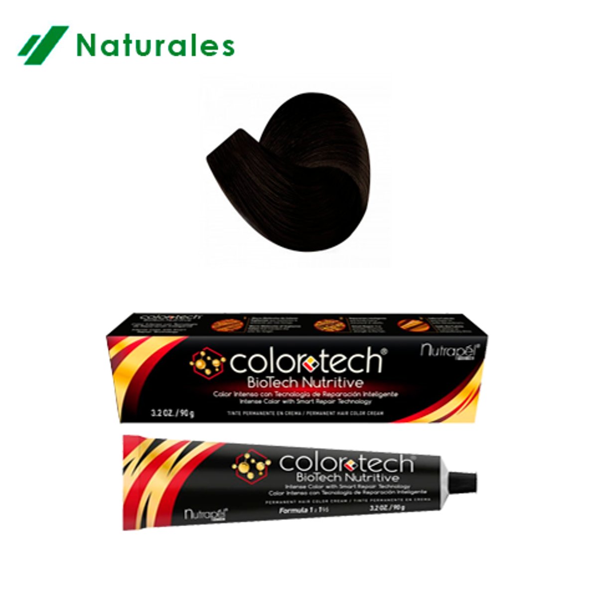 Color Tech Tinte Permanente Casta&ntilde;o Profundo 90g image number null