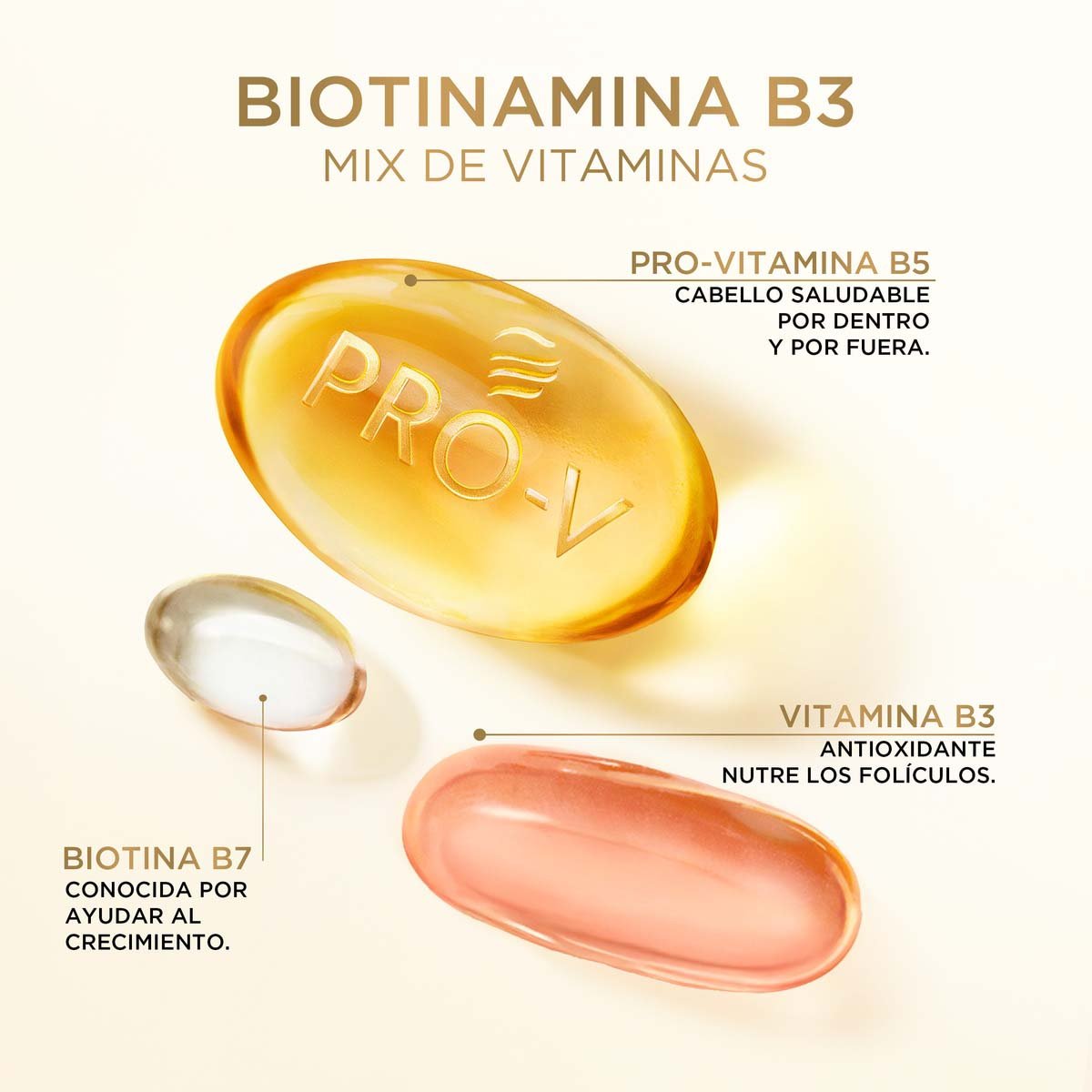 Pantene Acondicionador Antiquiebre Biotinamina B3 Para Cabello Fr&aacute;gil Y Quebradizo 250 Ml image number null