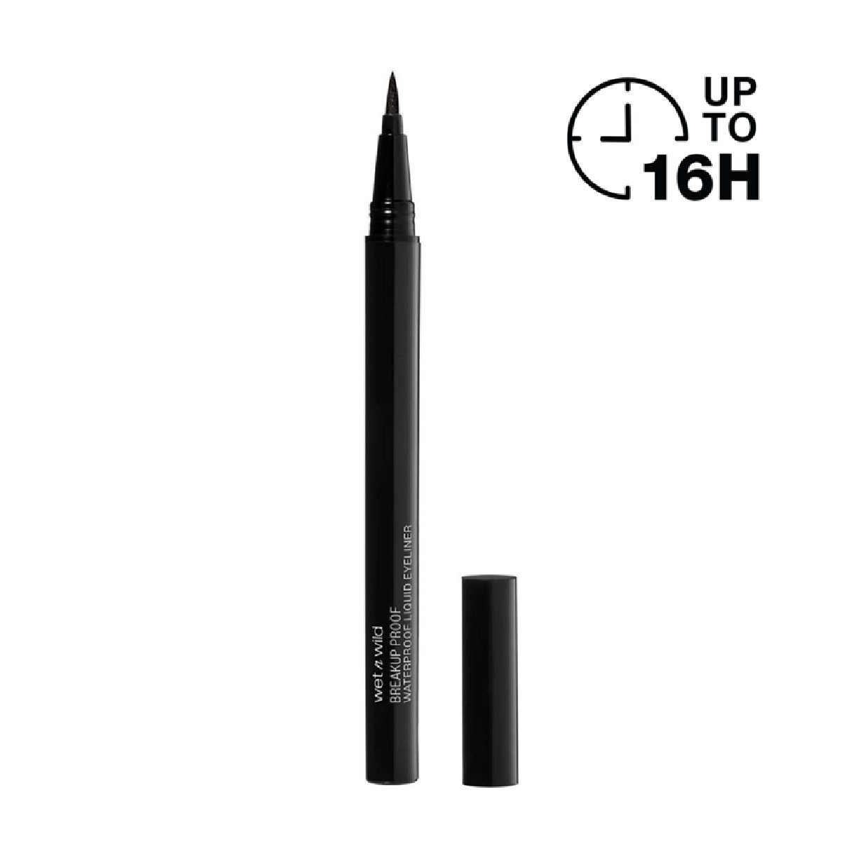 Wet N Wild Breakup Proof Waterproof Liquid Eyeliner Ultra Black image number null