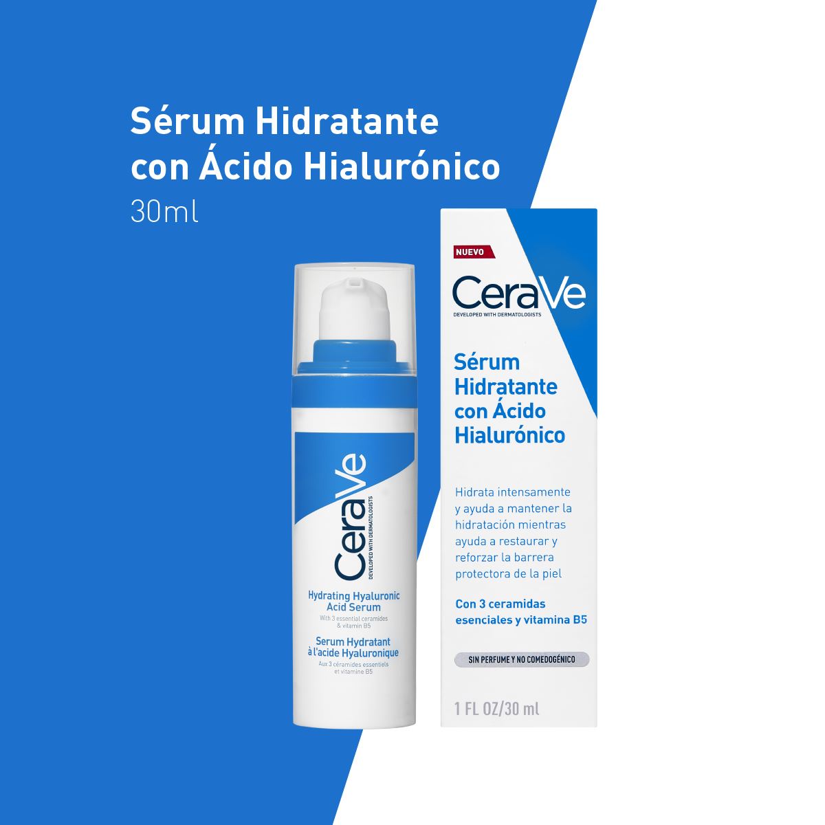 Cerave S&eacute;rum Hidratante &Aacute;cido Hialur&oacute;nico 30ml image number null