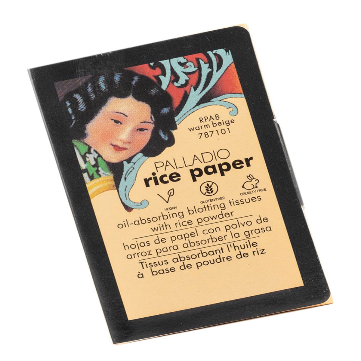 Palladio Papel De Arroz Absorbente Natural 50 Hojas Port&aacute;til image number null