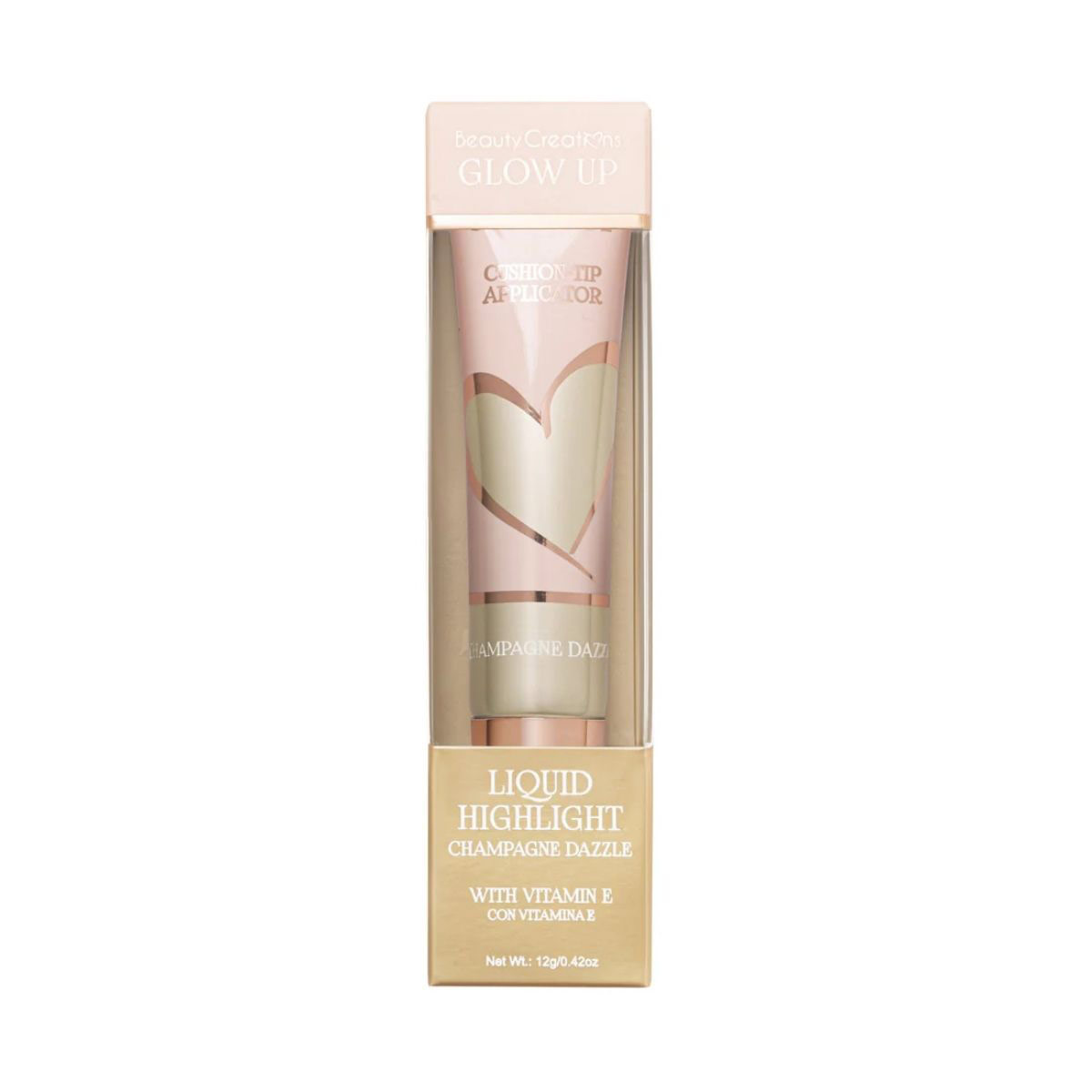 Beauty Creations Iluminador L&iacute;quido L&iacute;nea Flawless Stay Glow Up Wands Champagne Dazzle image number null