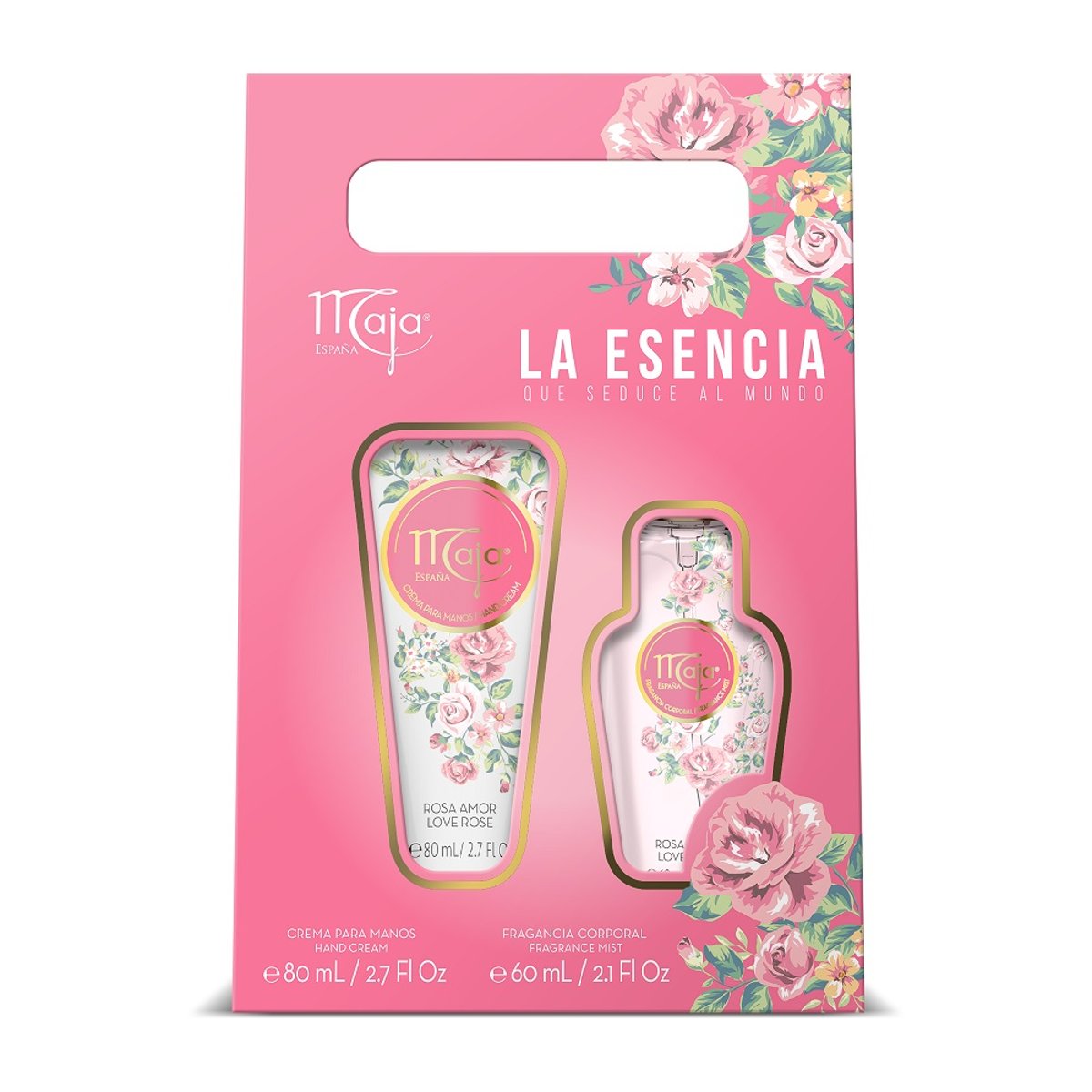 Maja Estuche Crema Corporal 80ml + Body Splash 60ml Love Rose image number null