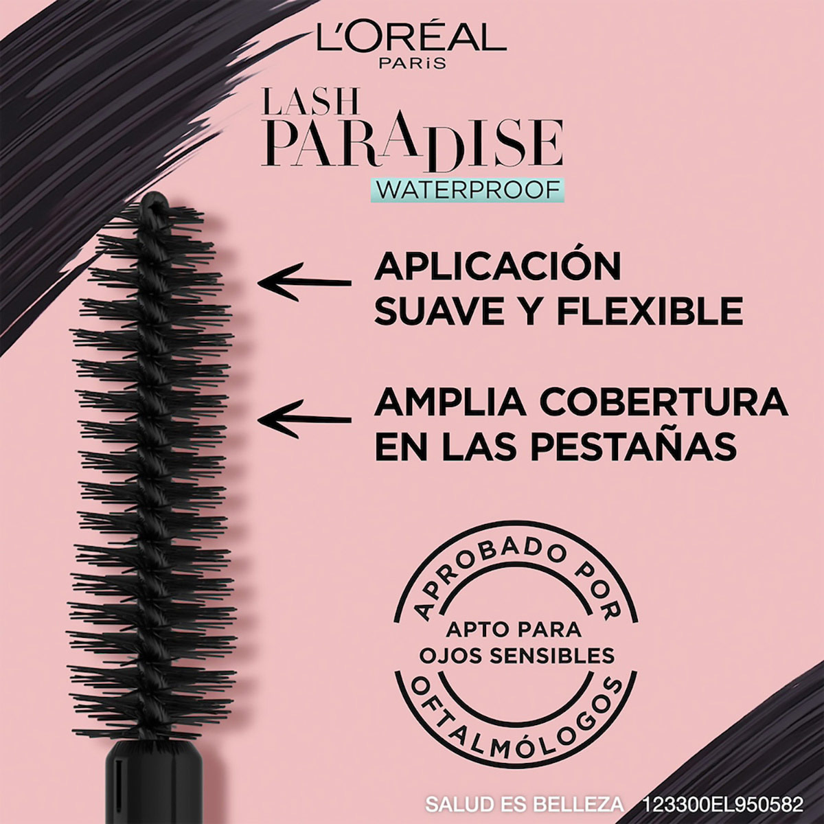 L'or&eacute;al Paris M&aacute;scara De Pesta&ntilde;as Lash Paradise Negro image number null