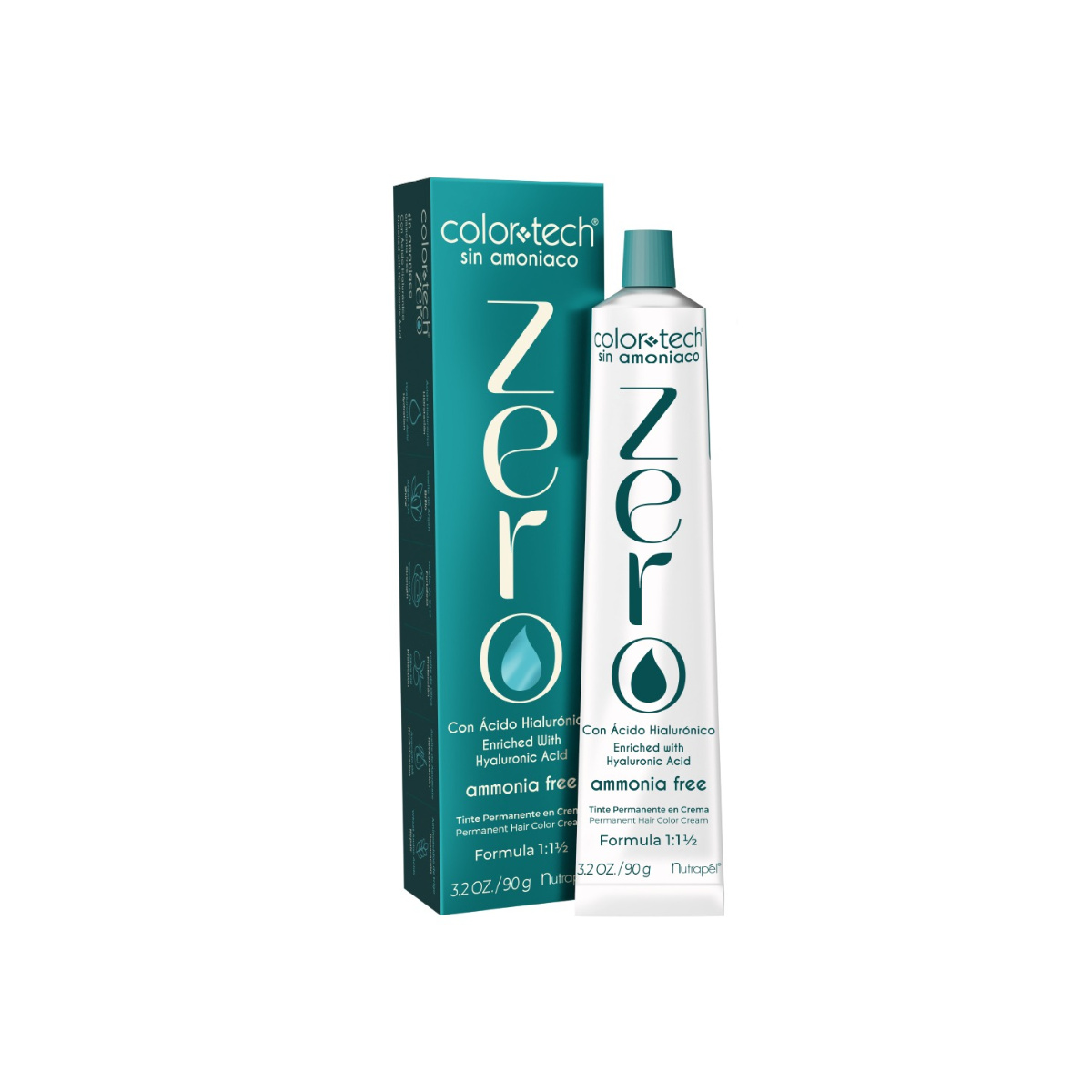 Colortech Tinte Permanente Sin Amon&iacute;aco Rubio Oscuro 90g image number null