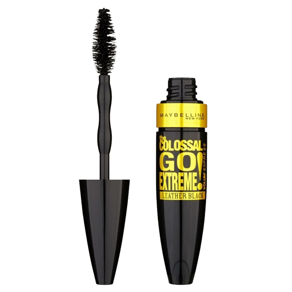 Maybelline M&aacute;scara De Pesta&ntilde;as Lavable Colossal Extreme Negro image number null