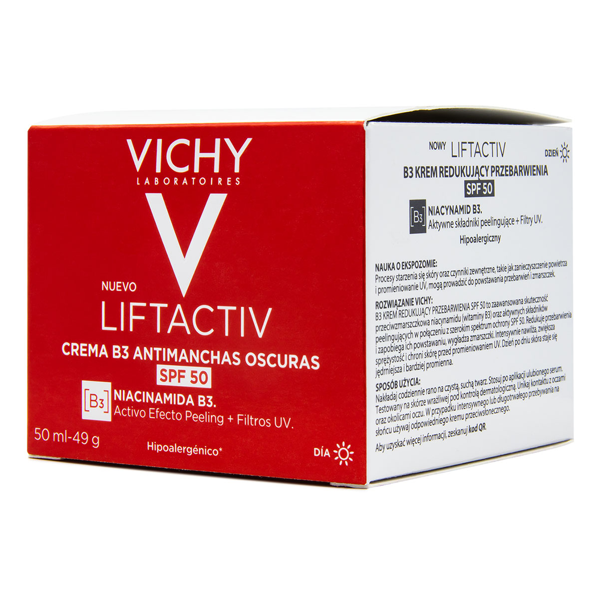 Vichy Liftactiv Crema B3 Antimanchas Spf50 50ml image number null