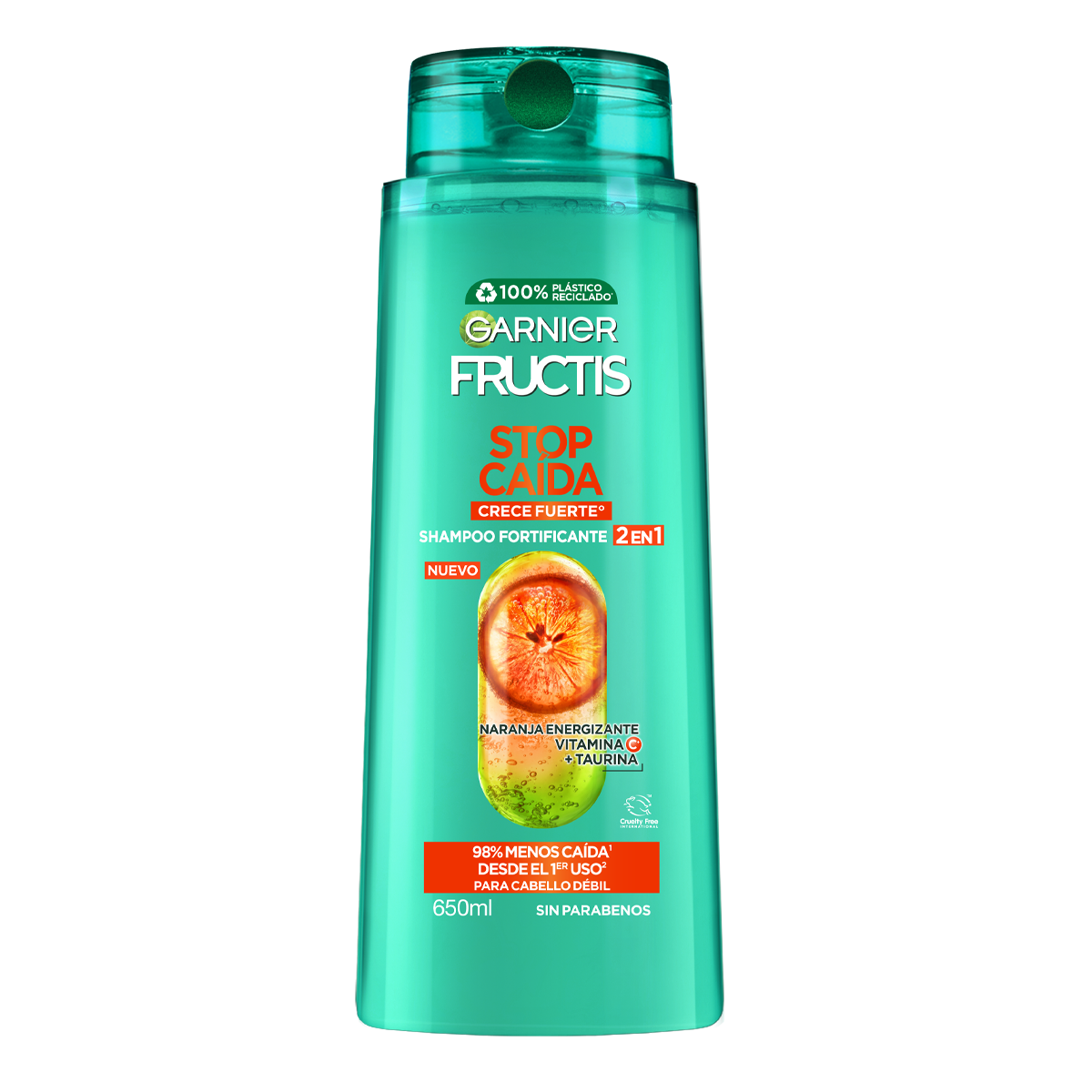 Garnier Fructis Shampoo 2 En 1 Crece Fuerte 650 Ml image number null