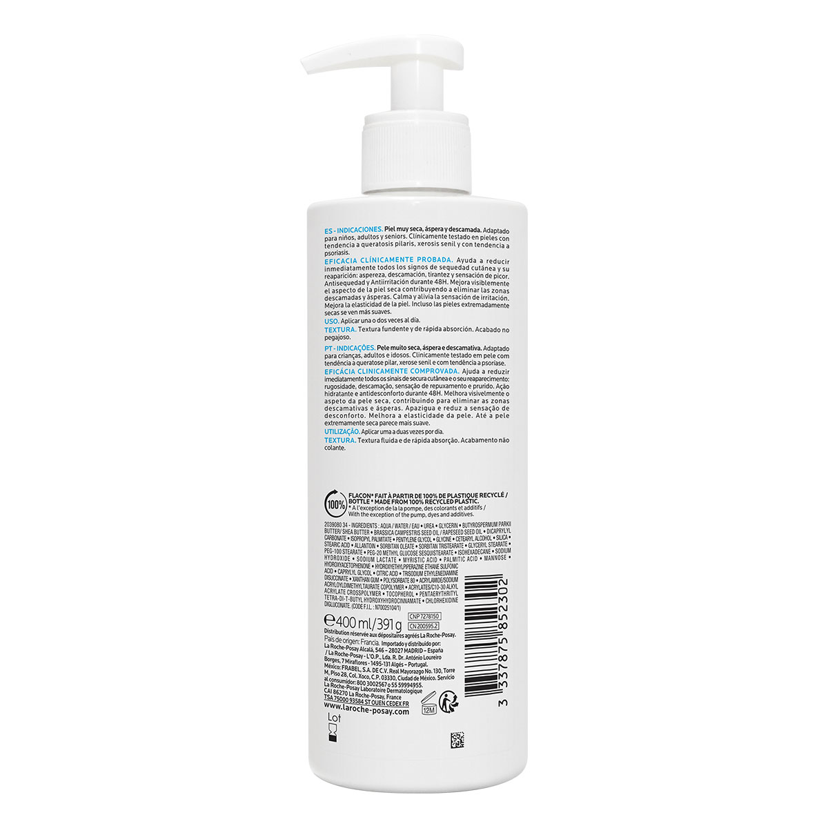 La Roche Posay Lipikar Urea 10% image number null