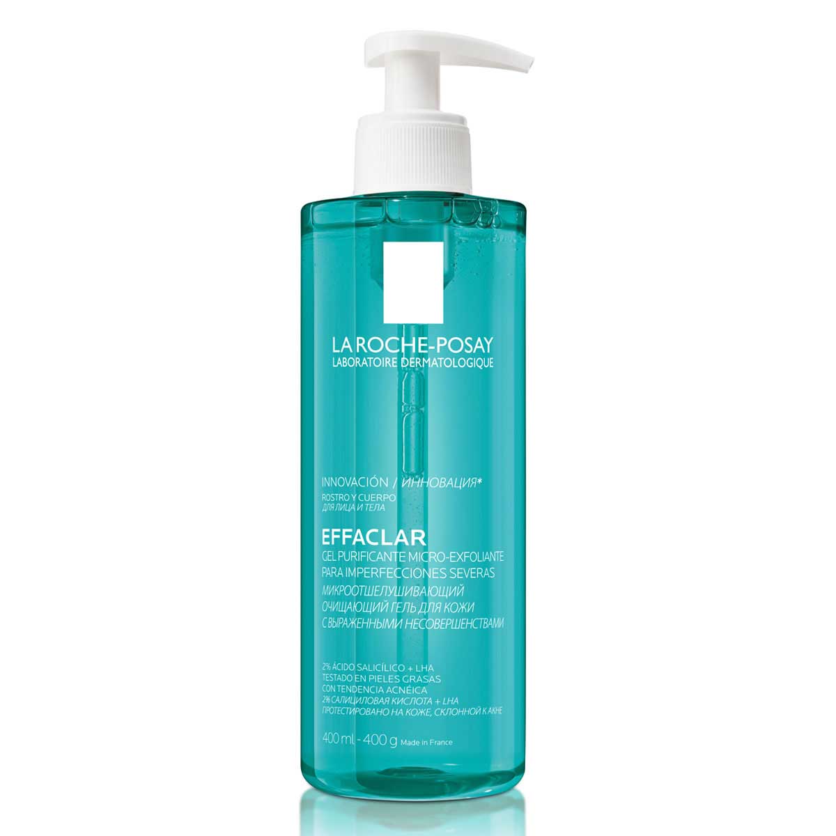 La Roche-posay Effaclar Gel Micro-exfoliante 400ml Piel Grasa image number null