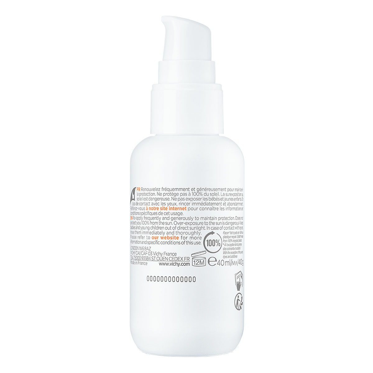 Vichy Protector Solar Anti Imperfecciones Uv Clear Fps 50+ image number null