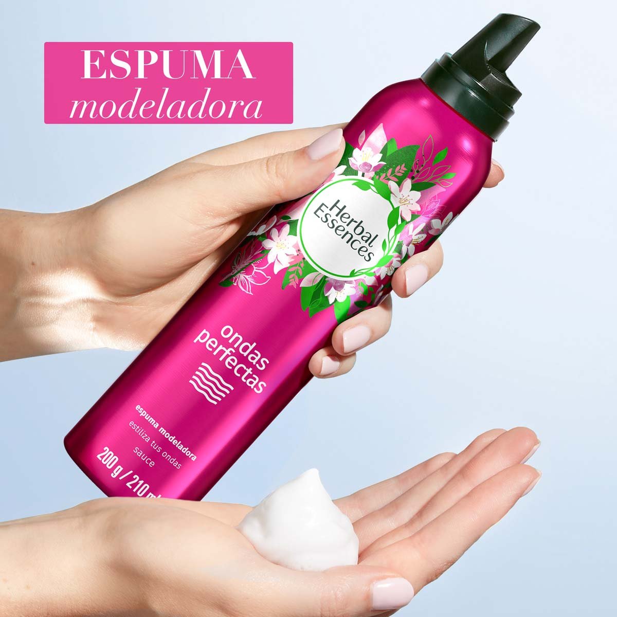 Herbal Essences Mousse Ondas Perfectas 200g Espuma Modeladora image number null