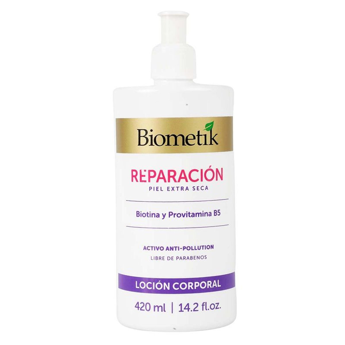 Biometik Loci&oacute;n Corporal Reparaci&oacute;n Piel Seca 420ml6 image number null