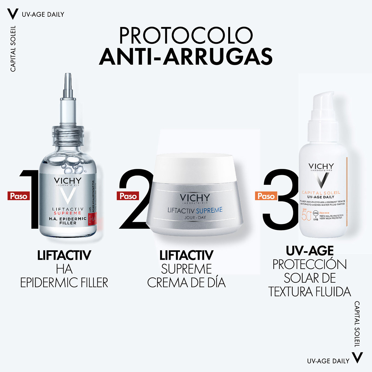Vichy Bloqueador Solar Anti Edad Para Rostro Con Color image number null