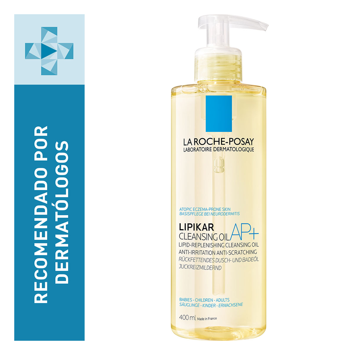 La Roche Posay Lipikar Cleansing Oil Ap+ Aceite Corporal De Ducha 400 Ml image number null