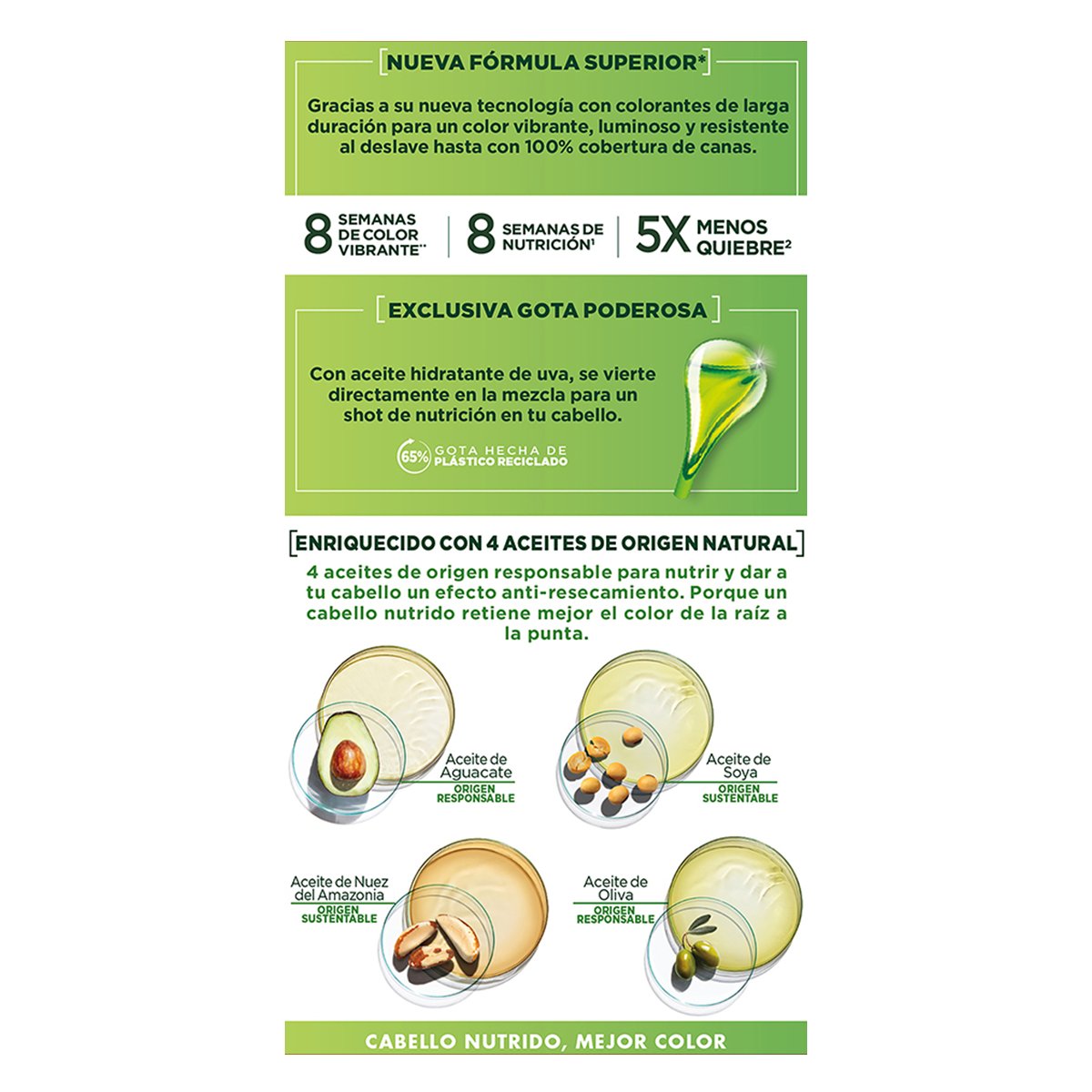 Nutrie Regular Tinte Capilar 57 Caramelo Casta&ntilde;o Claro Dorado Cao image number null