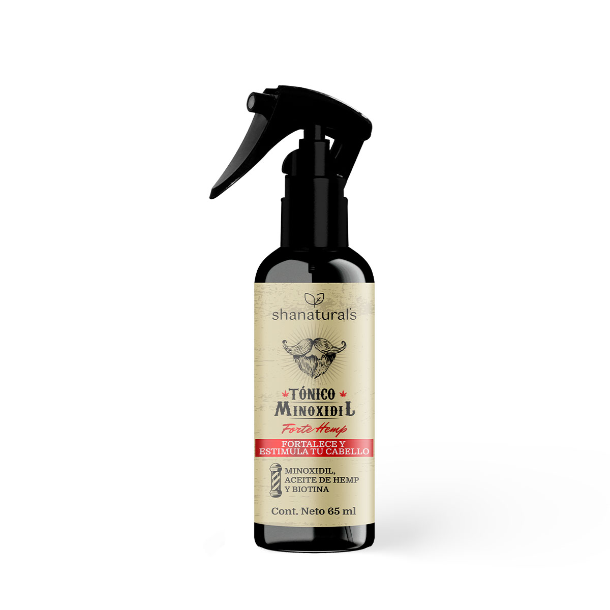 Shanaturals S T&oacute;nico Minoxidil 10% 60 Ml image number null