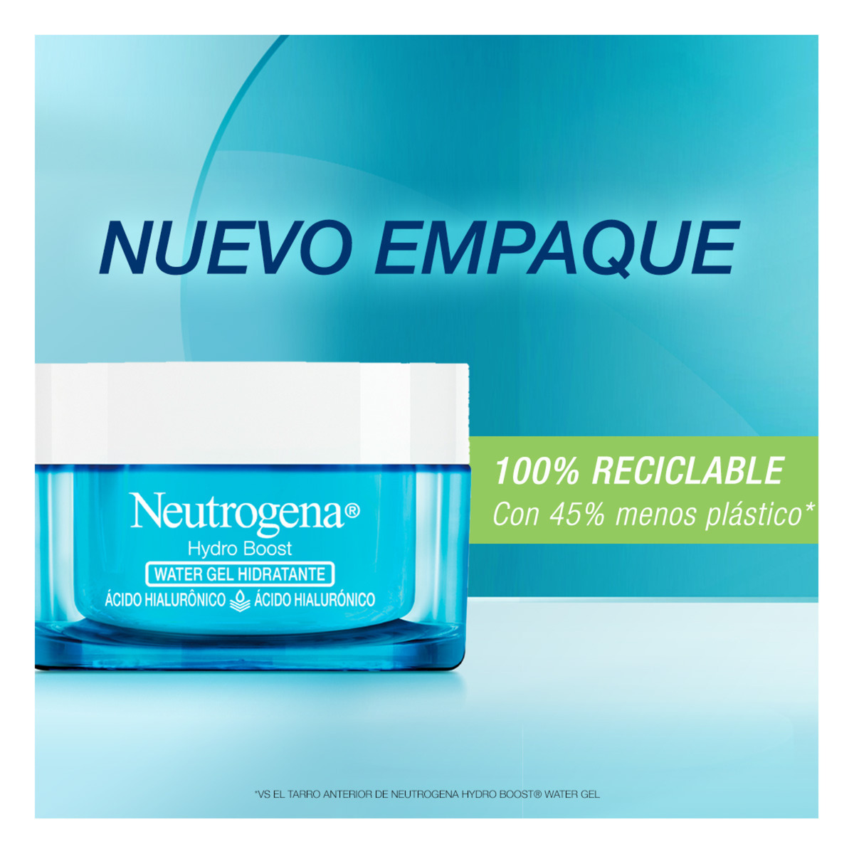 Neutrogena Hydro Boost Crema Hidratante Facial En Gel &Aacute;cido Hialur&oacute;nico 50 G image number null