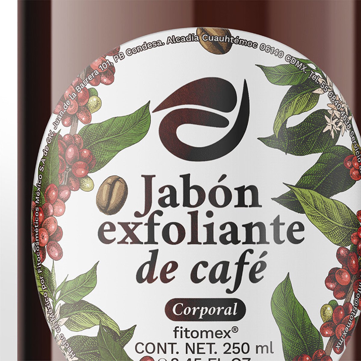 Fitomex Jab&oacute;n Exfoliante De Caf&eacute; Celulitis 250 Ml image number null