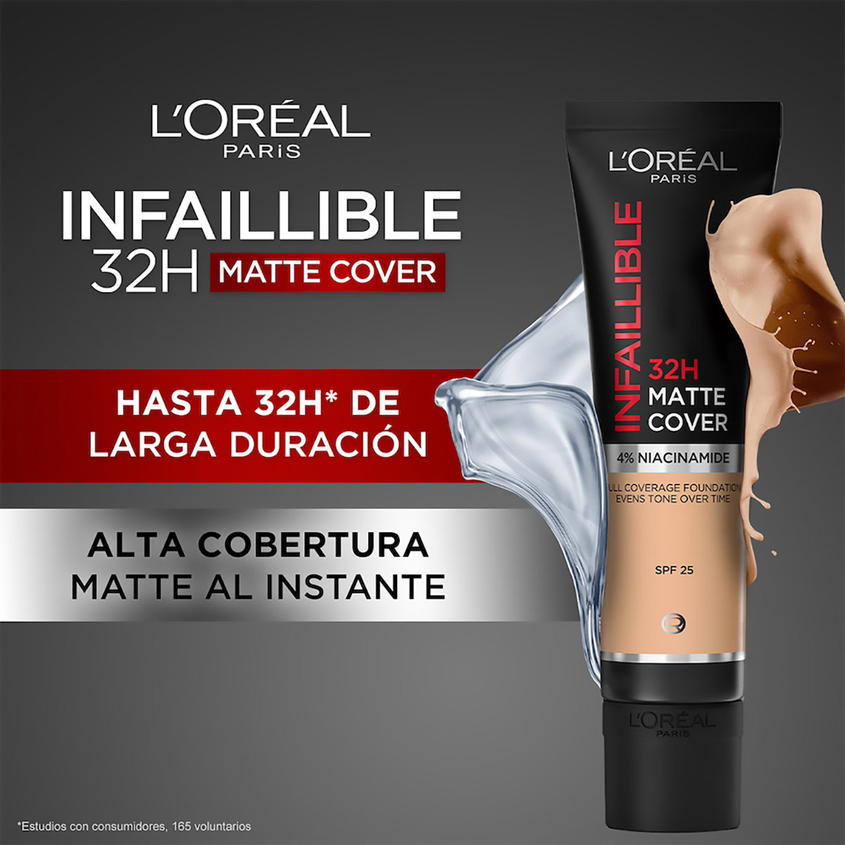L'Or&eacute;al Base de Maquillaje L&iacute;quida Infalible Matte 32h image number null