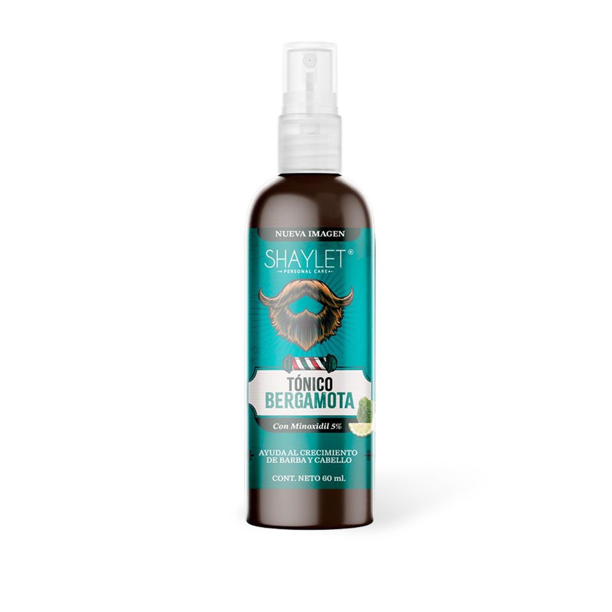 Shaylet T&oacute;nico Capilar Con Bergamota Y Minoxidil 5% 60 Ml image number null