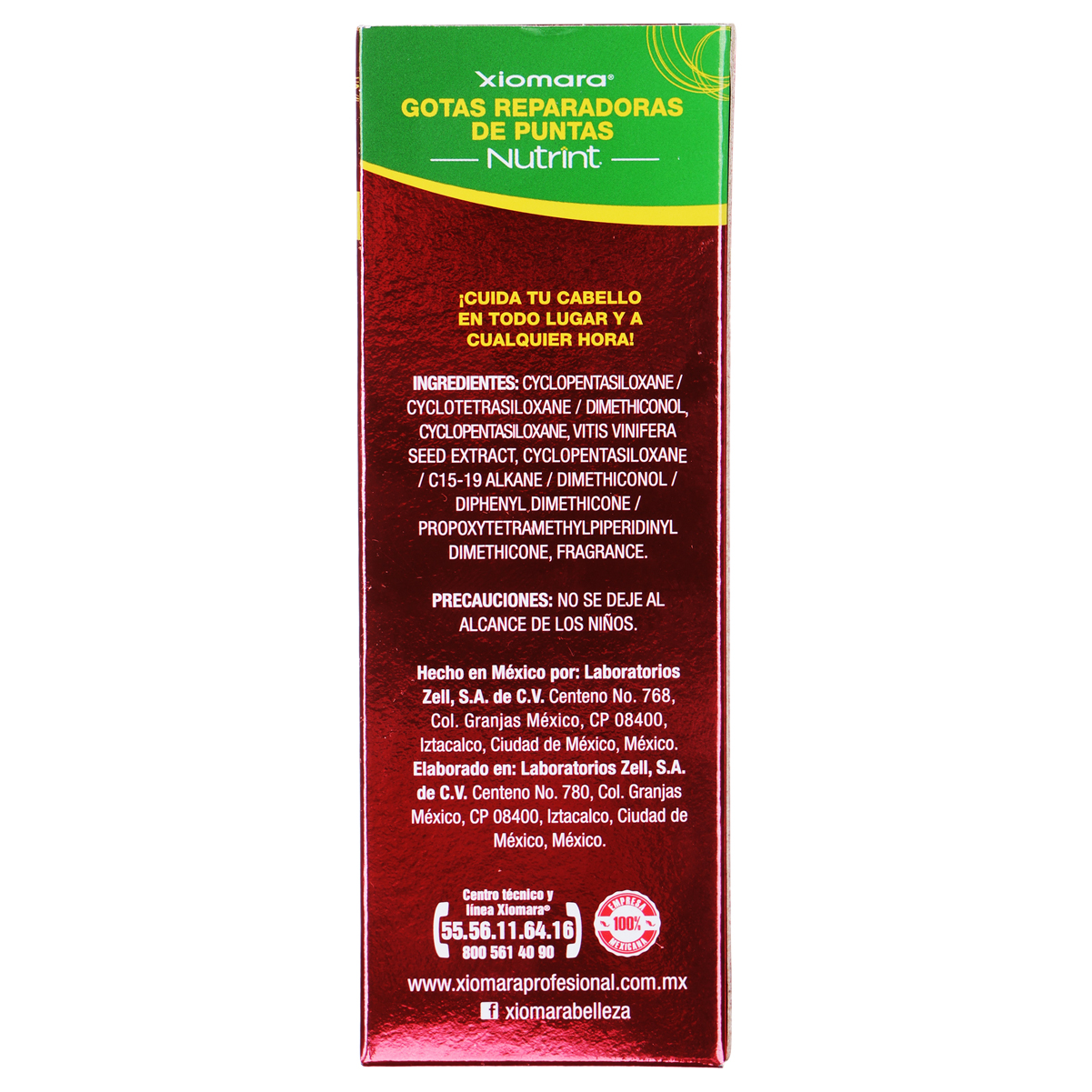 Nutrint Gotas Reparadoras Queratina 40ml Tratamiento Capilar image number null