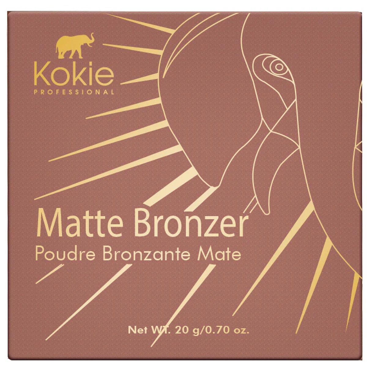 Kokie Bronzer Sunlit Peach image number null