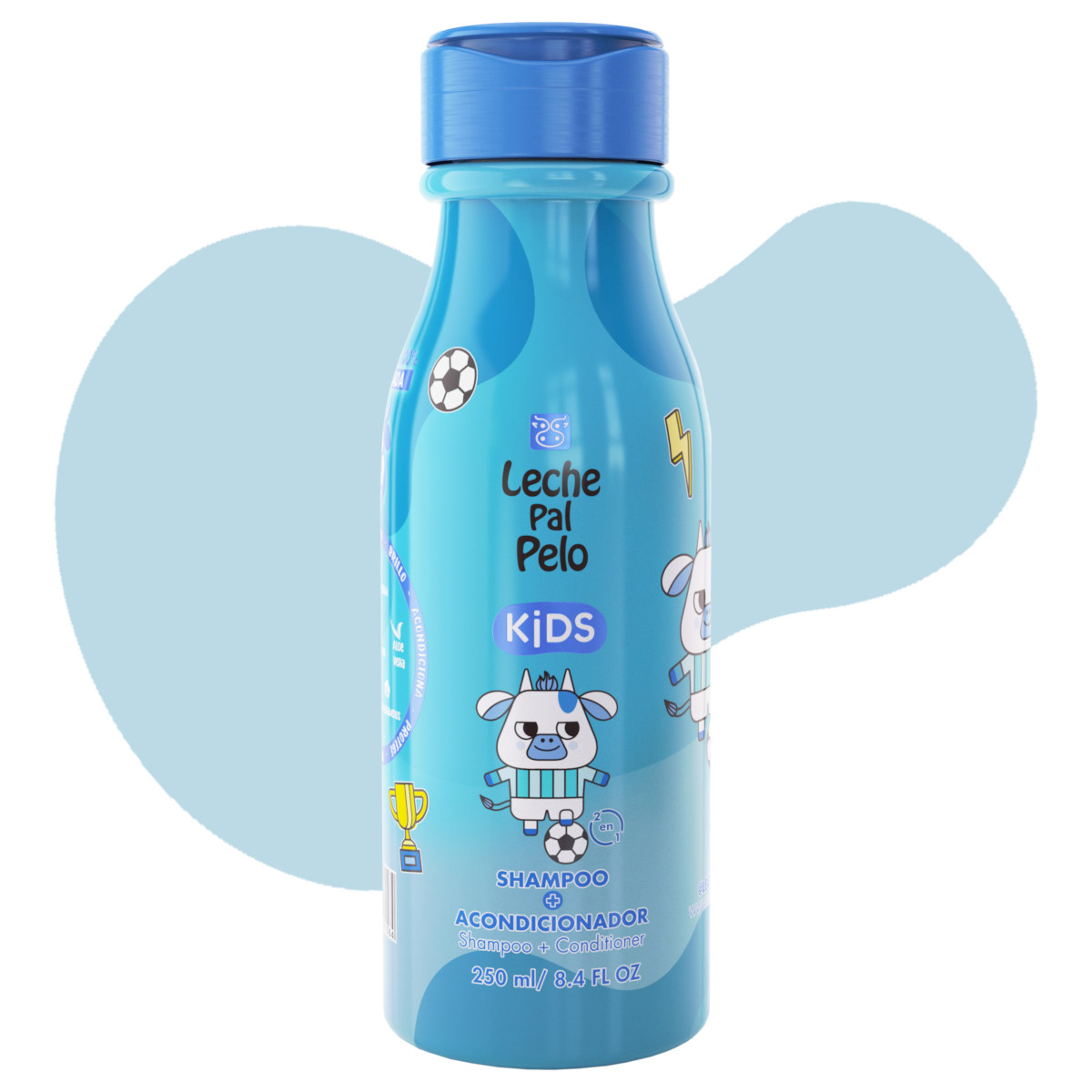 Leche Pal Pelo Kids Shampoo + Acondicionador 2 En 1 250 Ml image number null