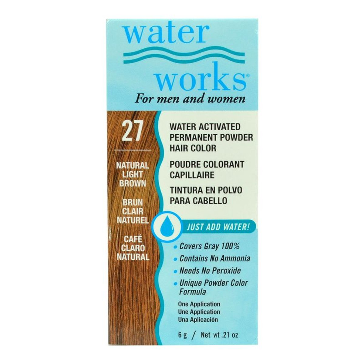 Water Works Tinte Polvo Coffee Brown No 27 0.21 Oz image number null