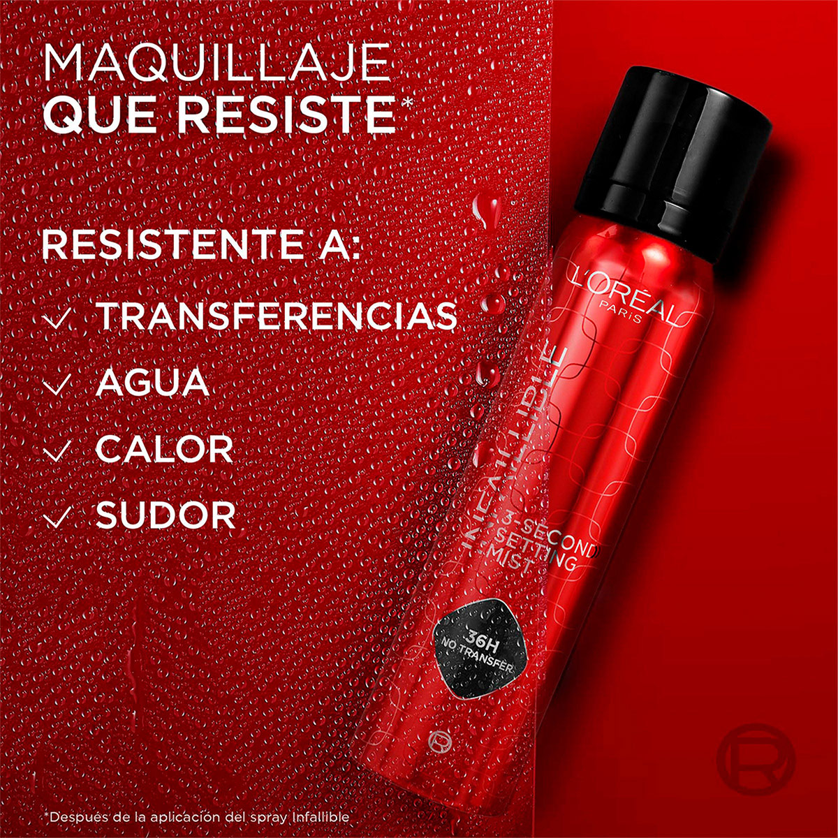 L'or&eacute;al Fijador De Maquillaje Infallible De Larga Duraci&oacute;n 75ml image number null
