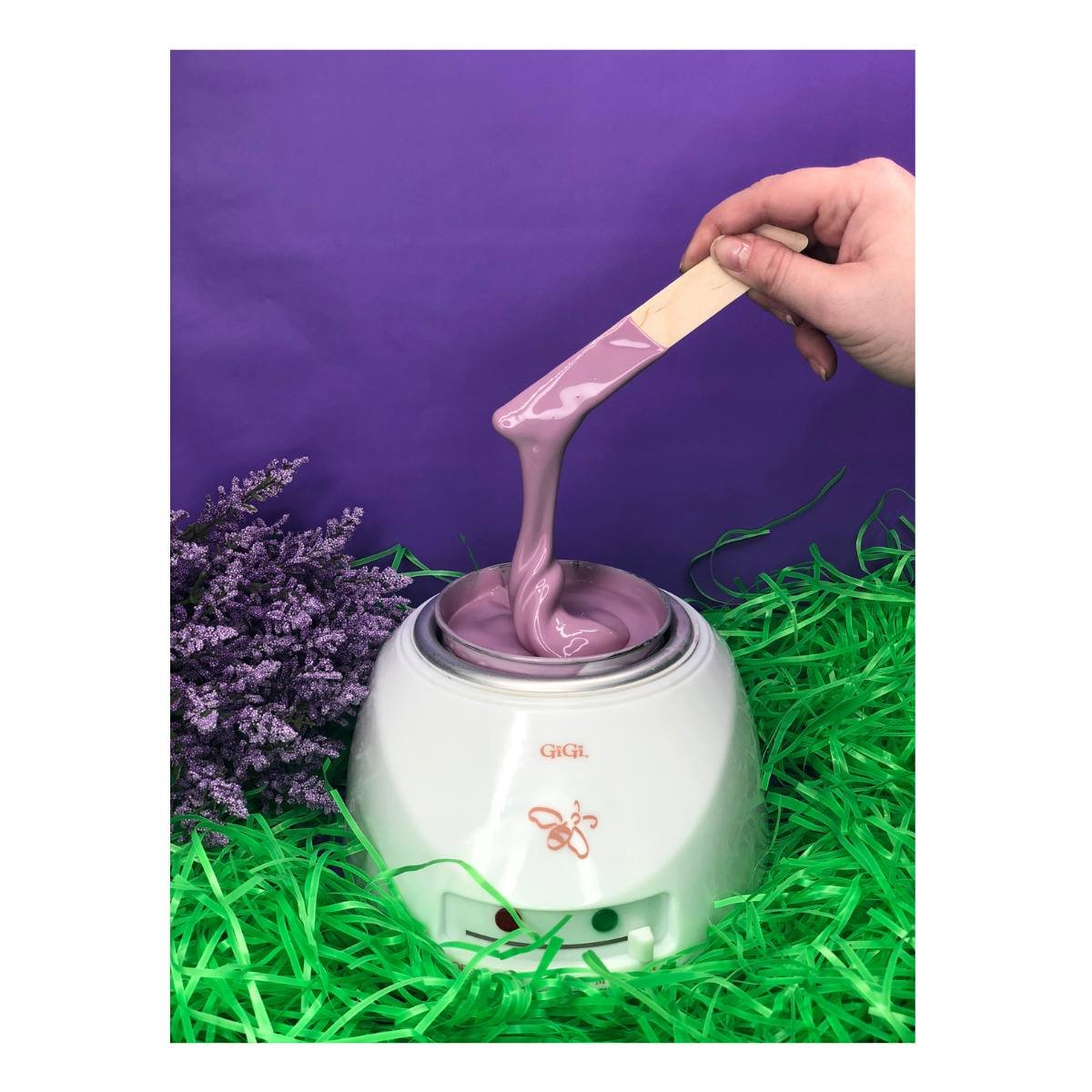 Gigi Cera Crema Lavanda Depilatoria 14 Oz Piel Sensible image number null