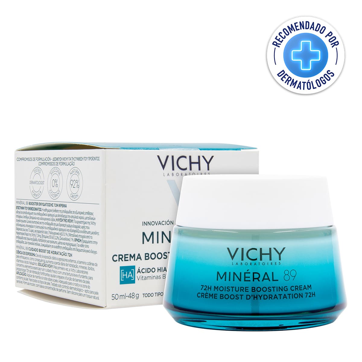 Vichy Mineral 89 Crema Hidratante Intensiva 50ml image number null