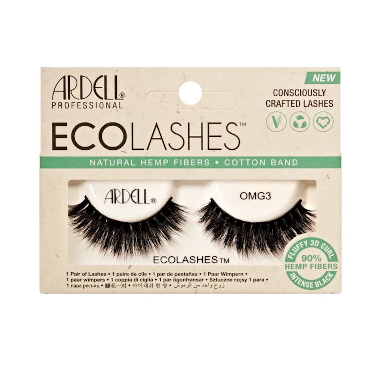Ardell Pesta&ntilde;as Postizas Eco Lashes Omg3 image number null