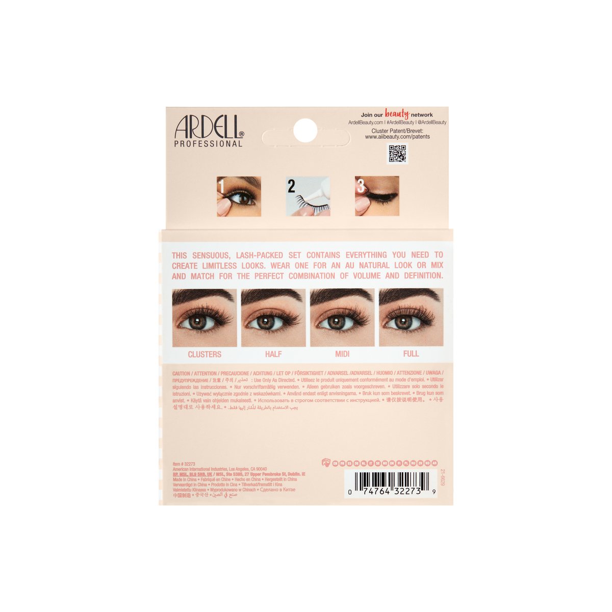 Ardell Extensiones De Pesta&ntilde;as Naked My Way 421 4 image number null