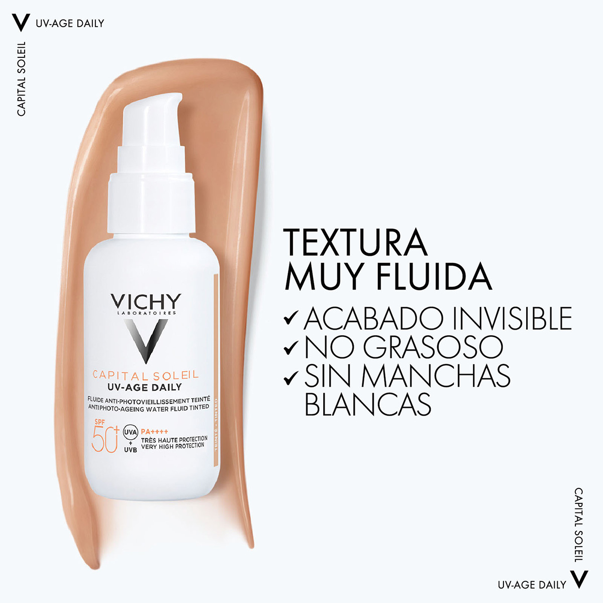 Vichy Bloqueador Solar Anti Edad Para Rostro Con Color image number null