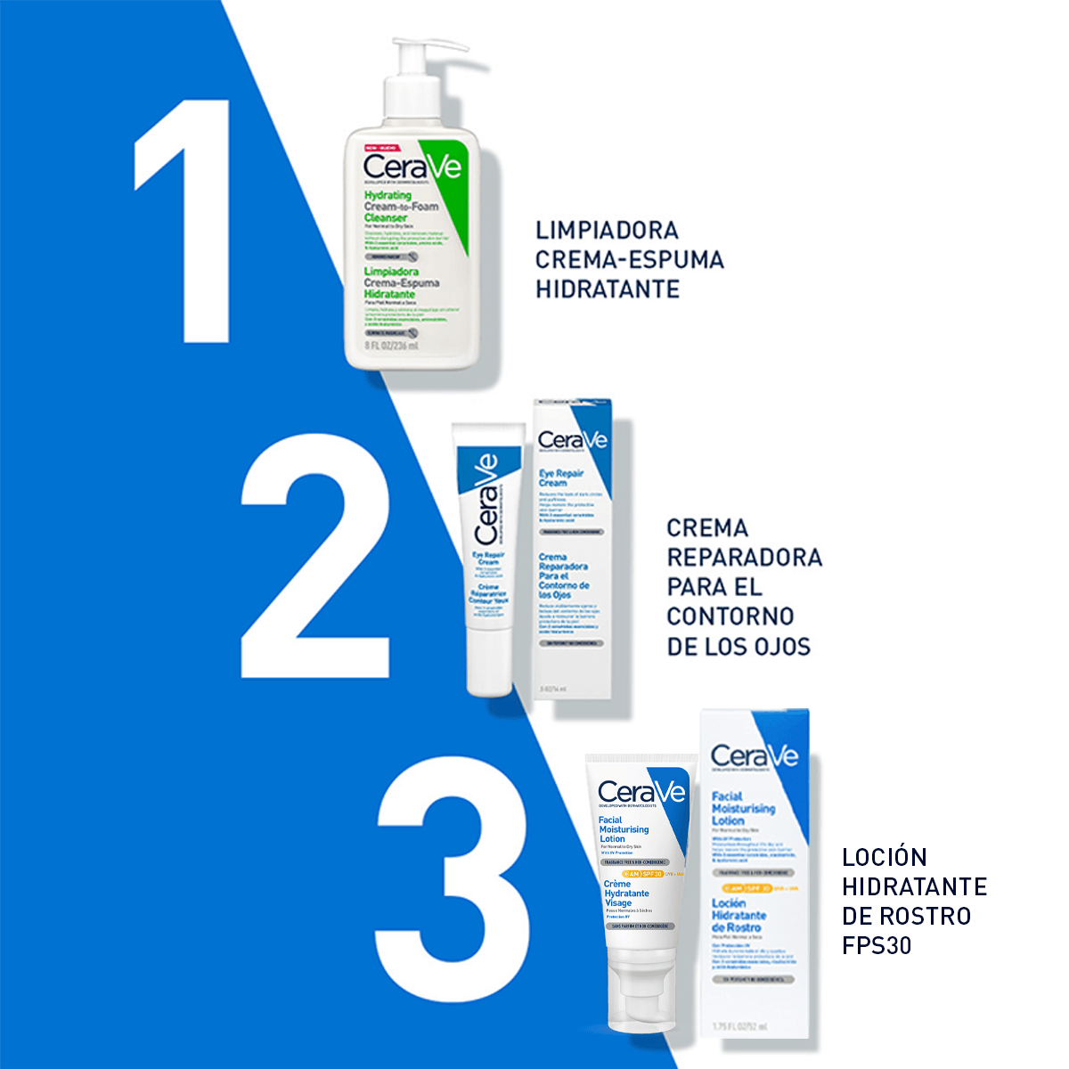 Cerave Loci&oacute;n Facial Hidratante Fps 30 Piel Seca 52ml image number null