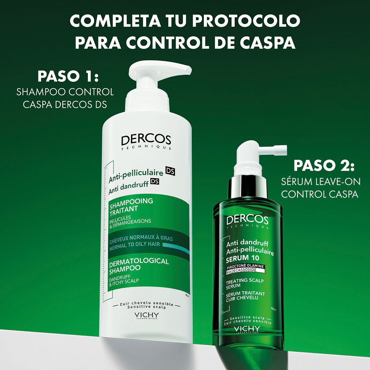 Vichy Dercos S&eacute;rum 10 Control Caspa 90ml image number null