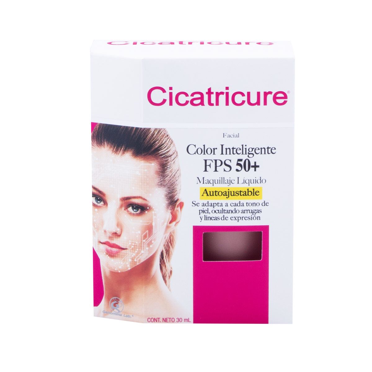 Cicatricure Maquillaje L&iacute;quido Color Inteligente Fps 50+ 30 Ml image number null